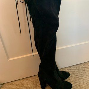Black Over the Knee Boots
